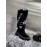 Balenciaga Winter New Printed Letter Warm Lamb Wool Boots For Women