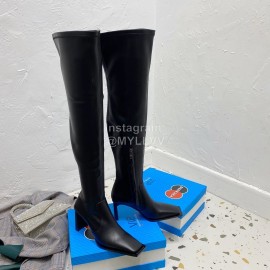 Balenciaga Autumn Winter Leather Elastic Pu High Heel Long Boots