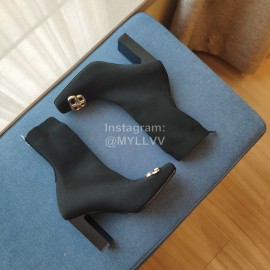 Balenciaga Autumn Winter New Thickened Knitted Socks Boots 