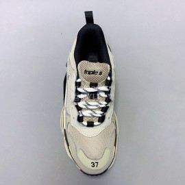 Balenciaga Fashion Thick Soles Mesh Sneakers For Men And Women Gray