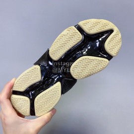 Balenciaga Fashion Thick Soles Mesh Sneakers For Men And Women Pink