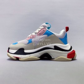 Balenciaga Fashion Thick Soles Mesh Gray Sneakers For Men And Women