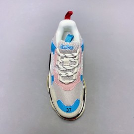 Balenciaga Fashion Thick Soles Mesh Gray Sneakers For Men And Women