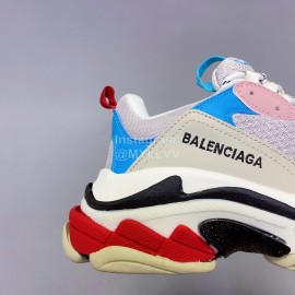 Balenciaga Fashion Thick Soles Mesh Gray Sneakers For Men And Women