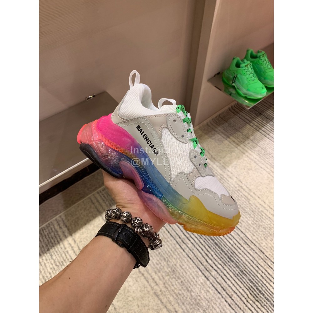 Balenciaga Fashion Air Cushion Thick Soles Sneakers For Women