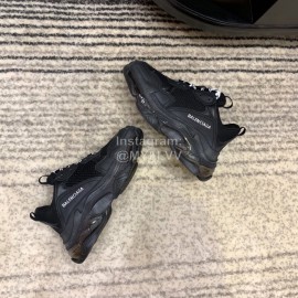 Balenciaga Fashion Thick Soles Sneakers For Women Black