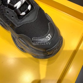 Balenciaga Fashion Thick Soles Sneakers For Women Black