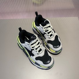 Balenciaga Triples New Thick Soles Sneakers For Men And Women Yellow