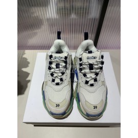 Balenciaga Triples Fashion Thick Soles Sneakers For Men And Women 