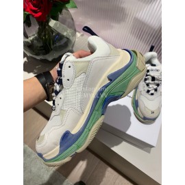 Balenciaga Triples Fashion Thick Soles Sneakers For Men And Women 