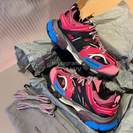 Balenciaga Triples New Thick Soles Sneakers For Men And Women Pink