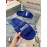 Balenciaga Winter Wool Slippers For Women Blue