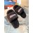Balenciaga Winter Wool Slippers For Women Coffee