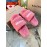 Balenciaga Winter Wool Slippers For Women Pink
