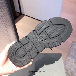 Balenciaga Fashion Black Lace Up Socks Shoes For Men And Women 