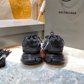 Balenciaga Track3.0 Lace Up Sneakers Black For Men And Women