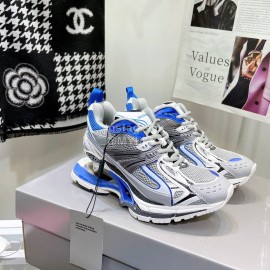 Balenciaga X Pander 6.0 Retro Spring Shoes For Men And Women Blue