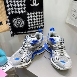 Balenciaga X Pander 6.0 Retro Spring Shoes For Men And Women Blue