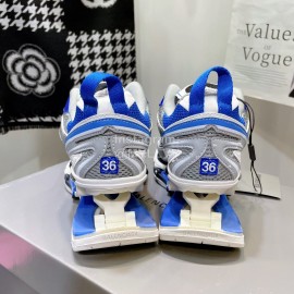 Balenciaga X Pander 6.0 Retro Spring Shoes For Men And Women Blue