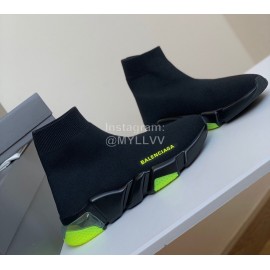 Balenciaga Air Cushion Sock Shoes For Women Green