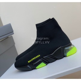 Balenciaga Air Cushion Sock Shoes For Women Green