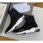 Balenciaga Air Cushion Sock Shoes For Women Gray