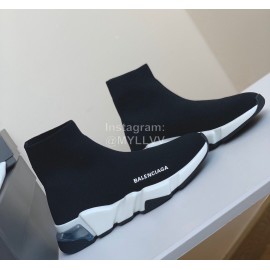 Balenciaga Air Cushion Sock Shoes For Women Gray