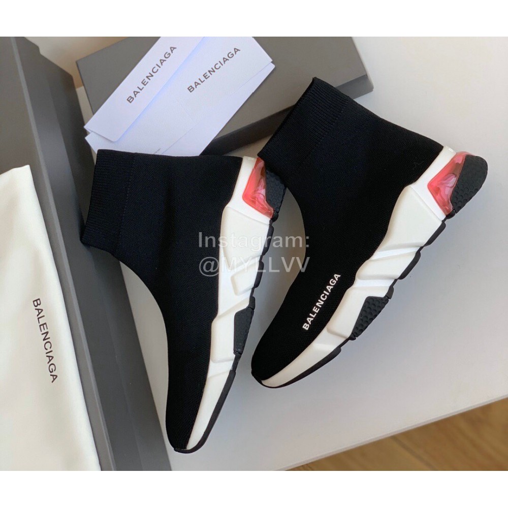 Balenciaga Air Cushion Sock Shoes For Women Red