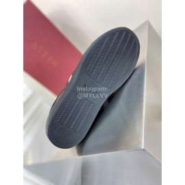 Bally Fashion Calfskin Webbing Black Casual Sneakers For Men 