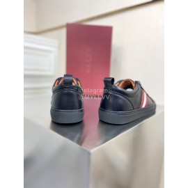Bally Fashion Calfskin Black Casual Sneakers For Men 