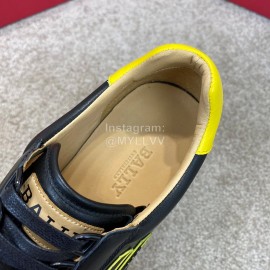 Bally New Calfskin Black Casual Sneakers For Men 