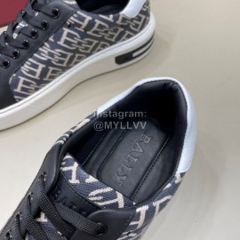 Bally New Cowhide Casual Sneakers For Men Black