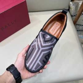 Bally New Cowhide Casual Sneakers For Men Gray