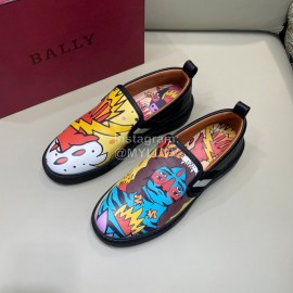 Bally New Printed Cowhide Casual Sneakers For Men 
