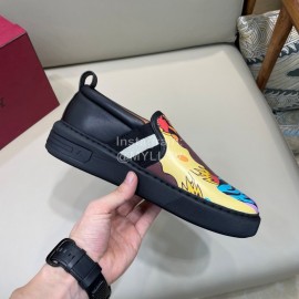 Bally New Printed Cowhide Casual Sneakers For Men 