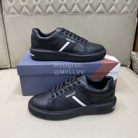 Bally Light Cowhide Lace Up Casual Sneakers For Men 