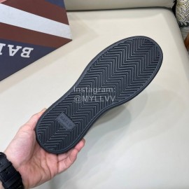 Bally Light Cowhide Lace Up Casual Sneakers For Men 