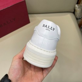 Bally Fashion Cowhide Lace Up Casual Sneakers For Men 