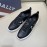 Bally Fashion Plaid Cowhide Lace Up Casual Sneakers For Men Black