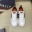 Bally Light Cowhide Mesh Lace Up Casual Sneakers For Men White