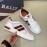 Bally Light Cowhide Mesh Lace Up Casual Sneakers For Men 