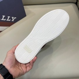 Bally Light Cowhide Mesh Lace Up Casual Sneakers For Men 