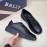 Bally Light Black Cowhide Lace Up Casual Sneakers For Men 