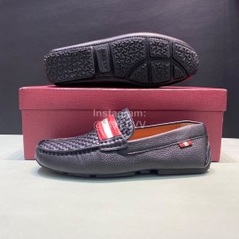 Bally Fashion Woven Cowhide Casual Shoes For Men 