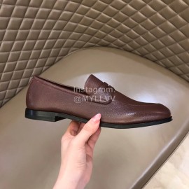 Bally Light Calfskin Shoes For Men Brown