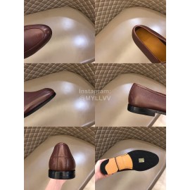 Bally Light Calfskin Shoes For Men Brown