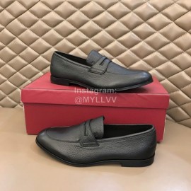 Bally Light Calfskin Shoes For Men Black