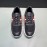 Bally Calf Leather Mesh Sneakers For Men Black