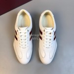 Bally Fashion White Calf Leather Casual Shoes For Men 