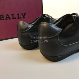 Bally Fashion Black Calf Leather Casual Shoes For Men 